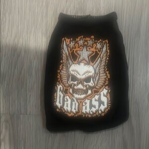 Bad ass dog shirt XXS